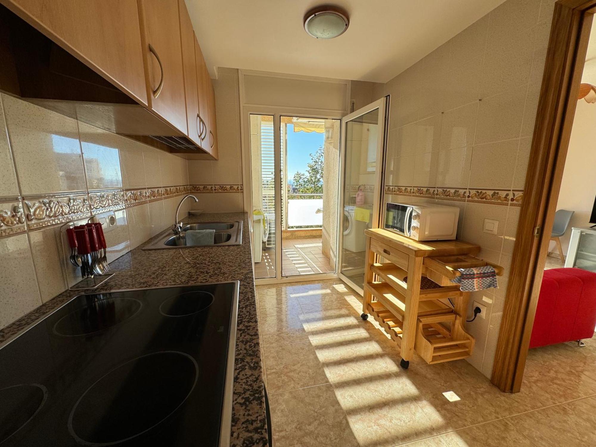 Piso En El Centro Con Vistas Al Mar Y Balcon Leilighet Roses Eksteriør bilde